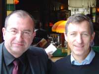 With Philip Gorwood, editor, European Psychiatry. Strasbourg 22.4.2008