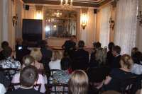 Meeting with high school students from Cheb. Prague, hotel Europe, 13 May 2009