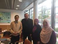 With trainees of the course Evidence-Based Medicine in Schizophrenia, LINF, Copenhagen, Denmark