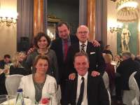 Pět prezidentů Evropské psychiatrické asociace, Florencie, Itálie, 2017