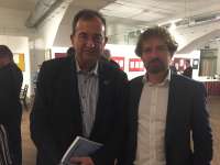 With the journalist Janek Kroupa