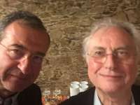 With Richard Dawkins, Olomouc, 27 April 2019