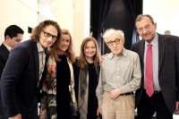 With Woody Allen, New York, Oct 2019