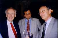 James D. Watson, CH and Vaclav Paces, 1998