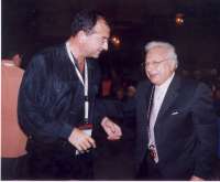 S Ahmedem Okashou, presidentem Světové psychiatrické asociace, Káhira 2005