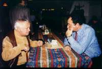 With Miroslav Hornicek, Pruhonice 1999